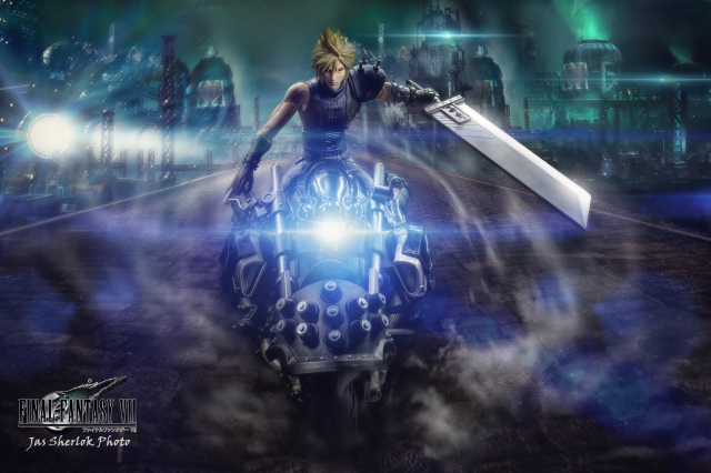 [玩具攝影]重回那個約定之地，找回童年的回憶，展開一場全新的冒險![PLAY ART改-FF7重製版-克勞德+哈迪戴德那]