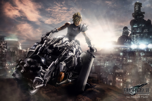 [玩具攝影]重回那個約定之地，找回童年的回憶，展開一場全新的冒險![PLAY ART改-FF7重製版-克勞德+哈迪戴德那]