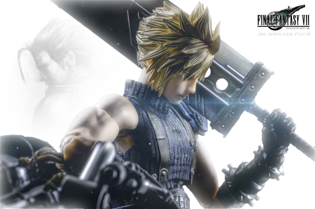 [玩具攝影]重回那個約定之地，找回童年的回憶，展開一場全新的冒險![PLAY ART改-FF7重製版-克勞德+哈迪戴德那]