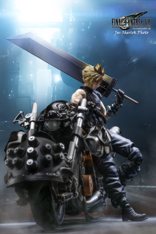 [玩具攝影]重回那個約定之地，找回童年的回憶，展開一場全新的冒險![PLAY ART改-FF7重製版-克勞德+哈迪戴德那]