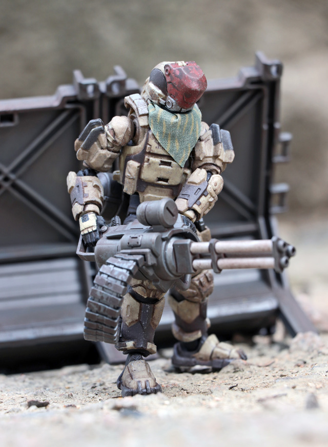 [玩具攝影] 細細粒，容易食！Oritoys PIA Club - Acid Rain 1/18 武器/外骨骼擴張包 AP-01 &amp; 02