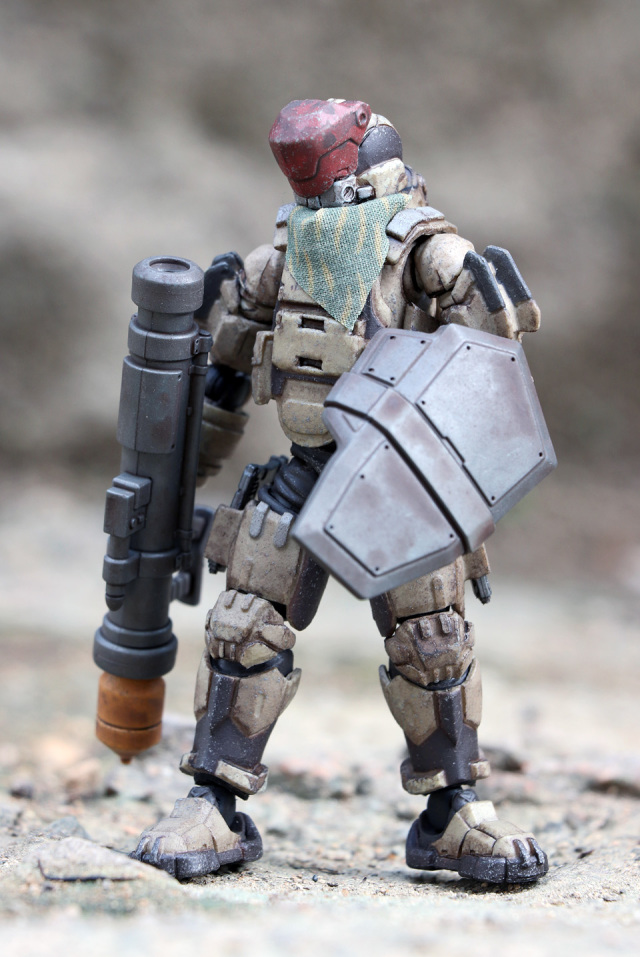 [玩具攝影] 細細粒，容易食！Oritoys PIA Club – Acid Rain 1/18 武器/外骨骼擴張包 AP-01 & 02