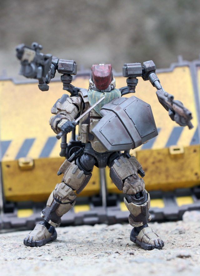 [玩具攝影] 細細粒，容易食！Oritoys PIA Club - Acid Rain 1/18 武器/外骨骼擴張包 AP-01 &amp; 02