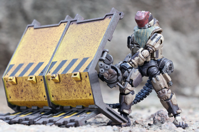 [玩具攝影] 細細粒，容易食！Oritoys PIA Club - Acid Rain 1/18 武器/外骨骼擴張包 AP-01 &amp; 02