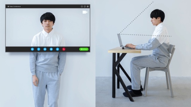 《WHATEVER》新發明讓居家會議不再換衣服 超狂視訊兩用服發售中