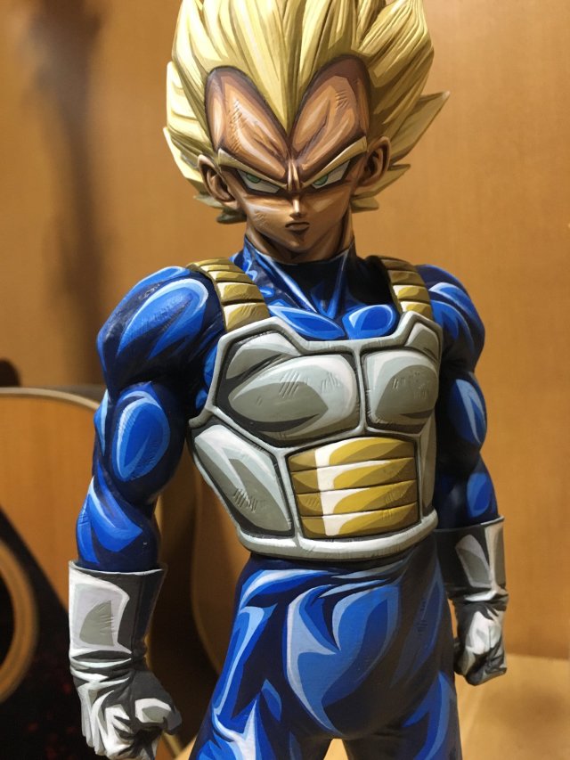 超越3D的2D！超神日本推主分享2D塗裝孫悟空、七龍珠PVC ！令人驚嘆的 2次元漫畫風格！