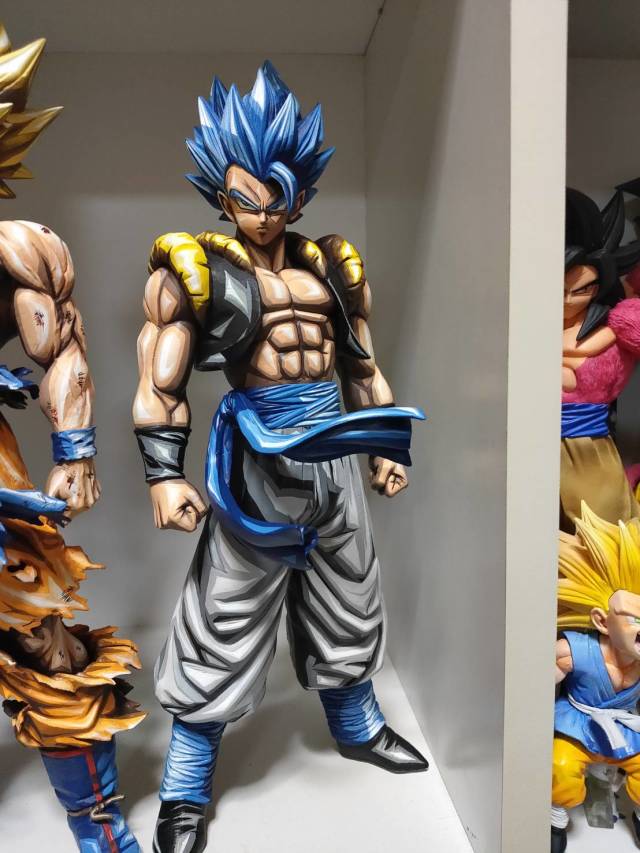 超越3D的2D！超神日本推主分享2D塗裝孫悟空、七龍珠PVC ！令人驚嘆的 2次元漫畫風格！