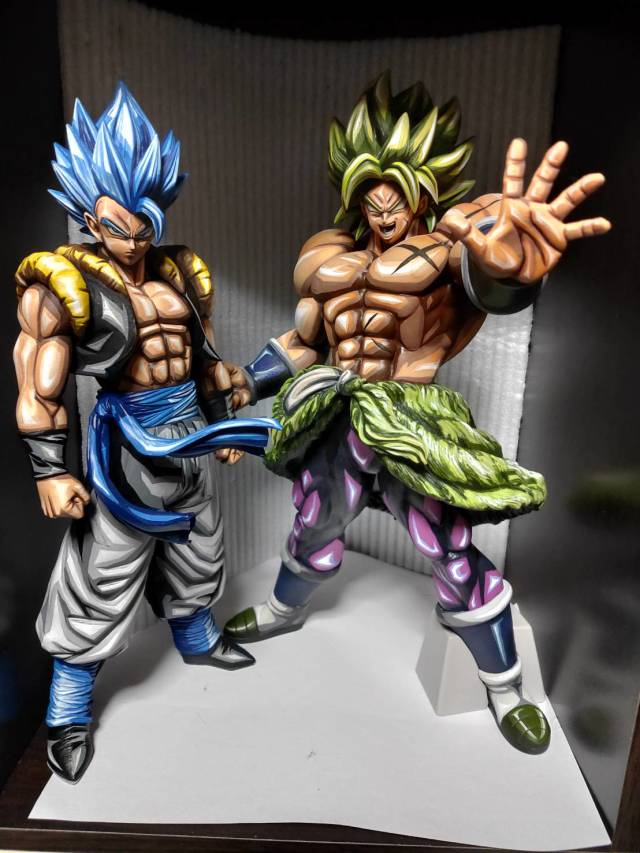 超越3D的2D！超神日本推主分享2D塗裝孫悟空、七龍珠PVC ！令人驚嘆的 2次元漫畫風格！