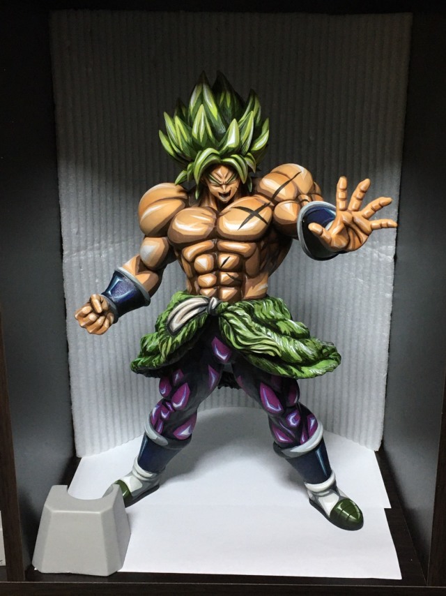 超越3D的2D！超神日本推主分享2D塗裝孫悟空、七龍珠PVC ！令人驚嘆的 2次元漫畫風格！