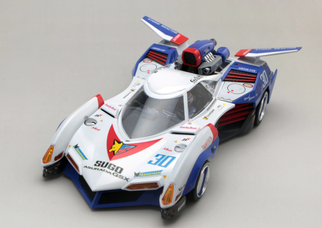 青島文化教材社 1/24 閃電霹靂車阿斯拉 GSX 塗裝完成品 Aoshima Asurada G.S.X