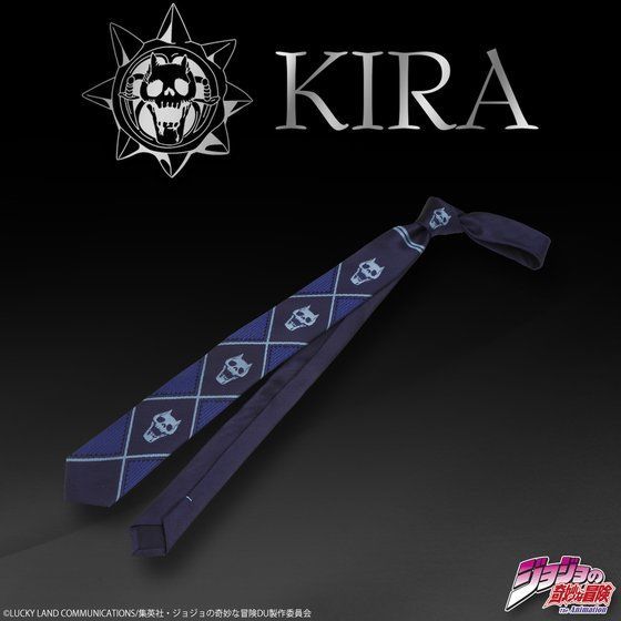 戴上它就能擁有皇后殺手替身！？《JOJO的奇妙冒險》第四部 不滅鑽石 「吉良吉影」 領帶 【PB限定】