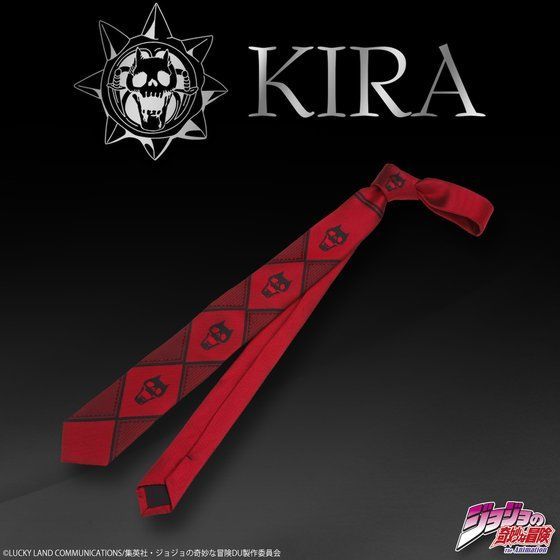 戴上它就能擁有皇后殺手替身！？《JOJO的奇妙冒險》第四部 不滅鑽石 「吉良吉影」 領帶 【PB限定】