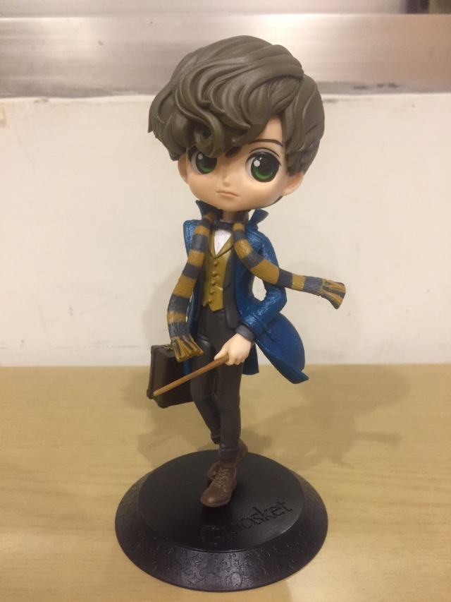 魔法世界中對奇獸最好的人 BANPRESTO 景品Q posket 《怪獸與牠們的產地》異色款 紐特·斯卡曼德