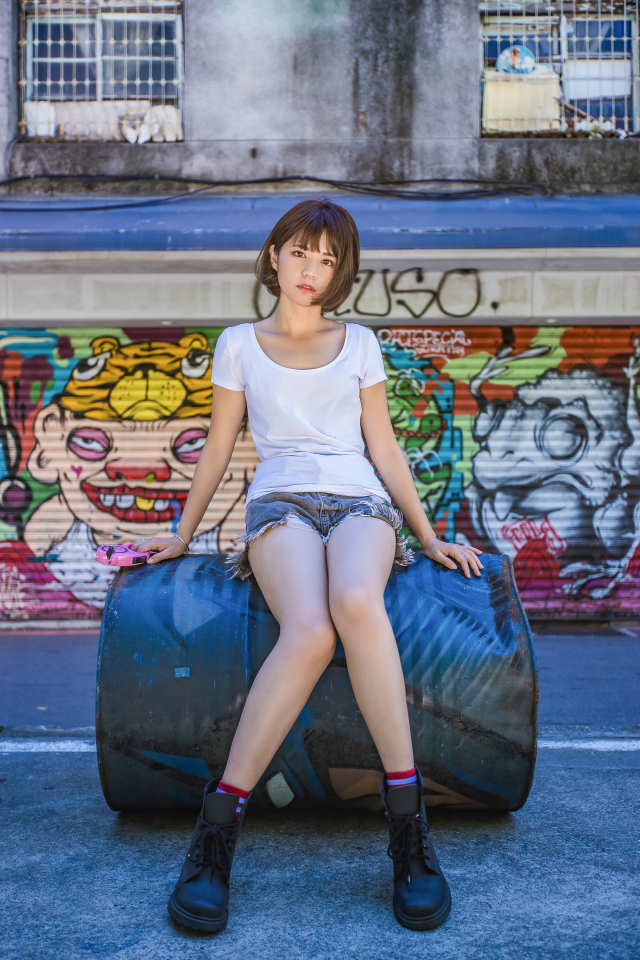 [玩具攝影]我的正妹朋友出門遛她的GK傳奇哥吉拉