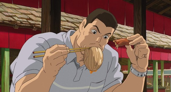 《神隱少女》小千爸爸吃的食物不是肉圓!原畫師解謎:是腔棘魚胃袋