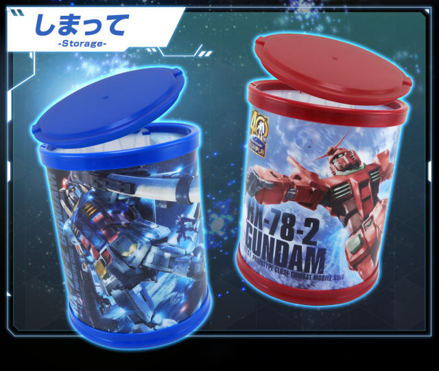 買鋼彈送零食！萬代推出「鋼普拉餅乾桶」 RX-78-2 經典&amp;聖誕節配色攜手征服你的荷包