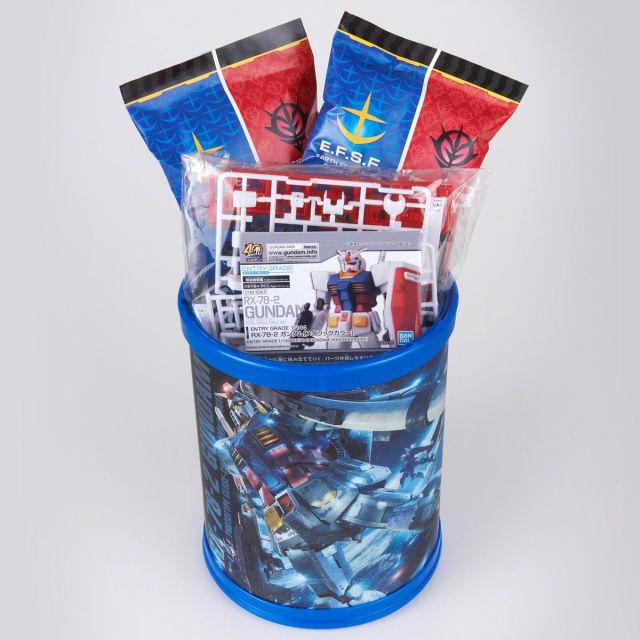 買鋼彈送零食！萬代推出「鋼普拉餅乾桶」 RX-78-2 經典&amp;聖誕節配色攜手征服你的荷包