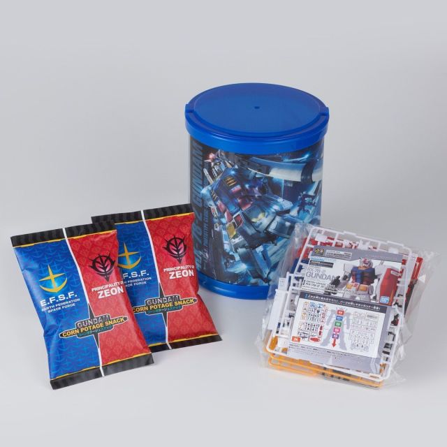 買鋼彈送零食！萬代推出「鋼普拉餅乾桶」 RX-78-2 經典&amp;聖誕節配色攜手征服你的荷包