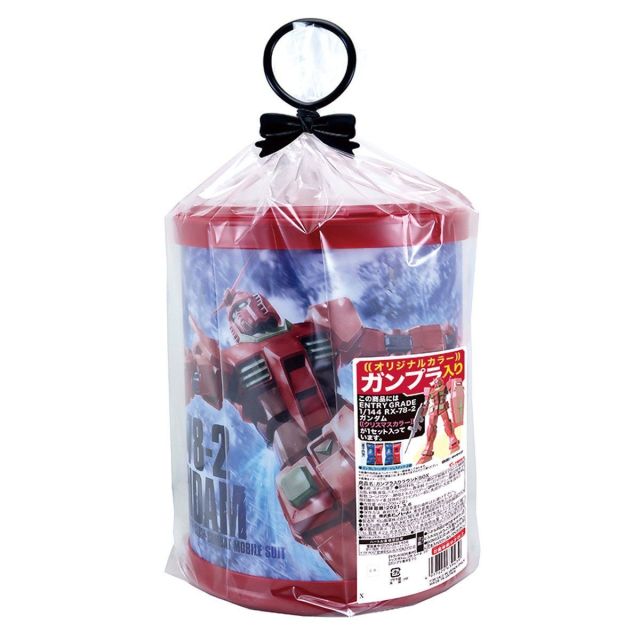 買鋼彈送零食！萬代推出「鋼普拉餅乾桶」 RX-78-2 經典&amp;聖誕節配色攜手征服你的荷包