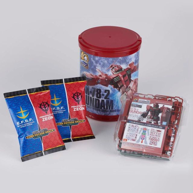 買鋼彈送零食！萬代推出「鋼普拉餅乾桶」 RX-78-2 經典&amp;聖誕節配色攜手征服你的荷包