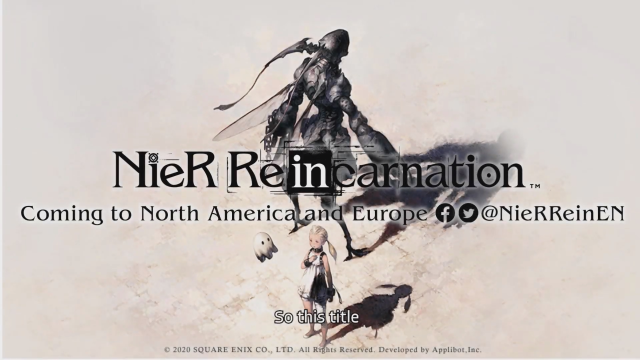 《尼爾》系列新作手遊《NieR Re[in]carnation》事前登錄開放！遊戲預告公開！