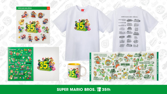 慶祝超級瑪利歐兄弟35周年！ Nintendo TOKYO實體商店獨家販售新商品