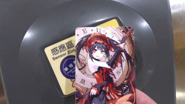 悠遊卡改造 |《時崎狂三》發光悠遊卡 | DATE A LIVE