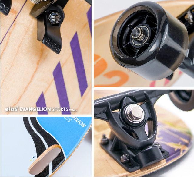 滑板魂暴走不可避！Elos ✕《新世紀福音戰士》EVA Sports 聯名都會滑板