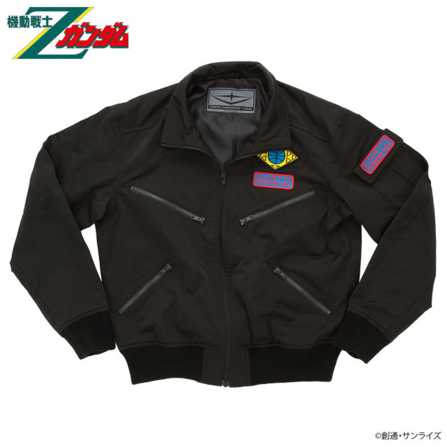 白色惡魔阿姆羅著用!萬代推出《機動戰士 Z 鋼彈》地球聯邦軍飛行外套