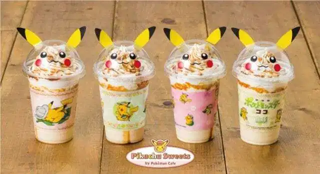 可以喝的皮卡丘布丁！？皮卡丘甜點新Frappe於Pokémon Café登場