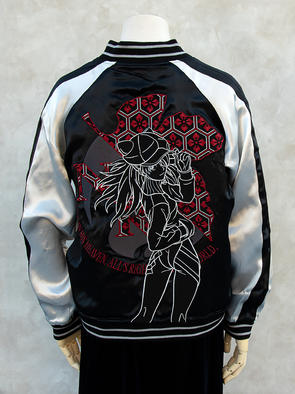 潮到出水～EVA GLOBAL×錦《福音戰士新劇場版》櫻與改2號機γ／明日香 雙面橫須賀外套