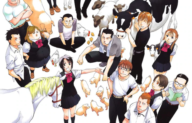 《銀之匙 Silver Spoon》連載十週年紀念大型展覽，現場會展出約200張親筆原稿和彩頁