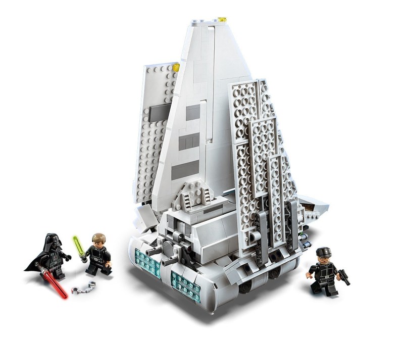 LEGO 75302《星際大戰》帝國穿梭機（Imperial Shuttle）讓你一次收齊「達斯·維德」與「路克·天行者」樂高人偶！
