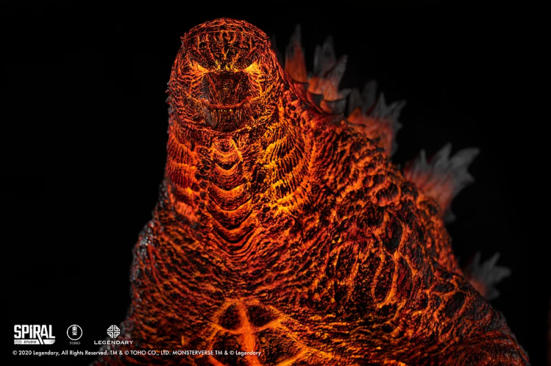 摩斯拉火焰之翼！SPIRAL STUDIO《哥吉拉 II 怪獸之王》紅蓮哥吉拉 終極大師雕像 一般版／豪華版