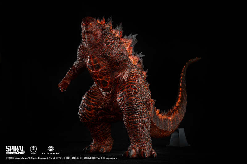 摩斯拉火焰之翼！SPIRAL STUDIO《哥吉拉 II 怪獸之王》紅蓮哥吉拉 終極大師雕像 一般版／豪華版