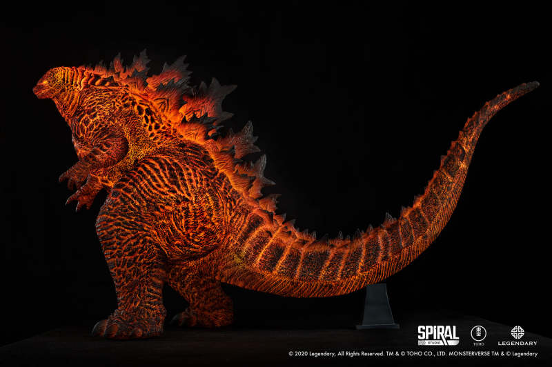 摩斯拉火焰之翼！SPIRAL STUDIO《哥吉拉 II 怪獸之王》紅蓮哥吉拉 終極大師雕像 一般版／豪華版