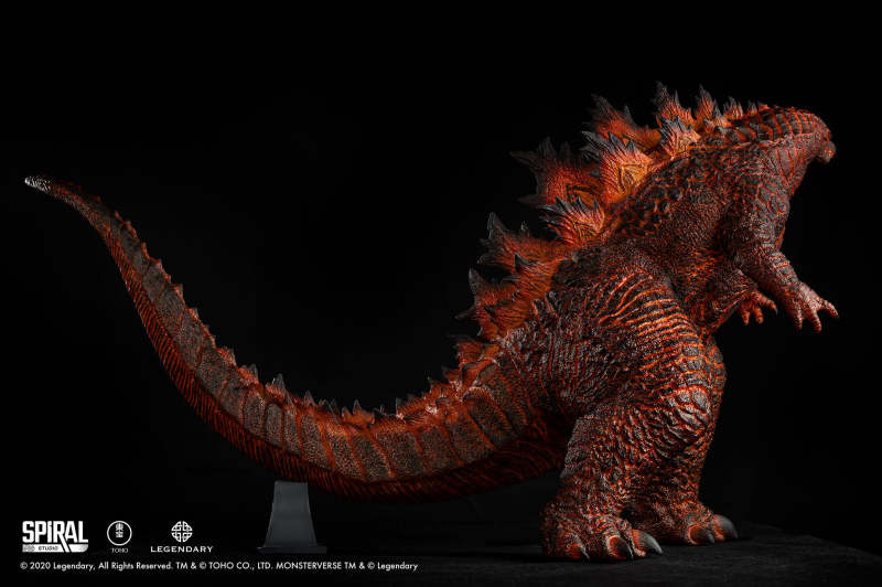 摩斯拉火焰之翼！SPIRAL STUDIO《哥吉拉 II 怪獸之王》紅蓮哥吉拉 終極大師雕像 一般版／豪華版