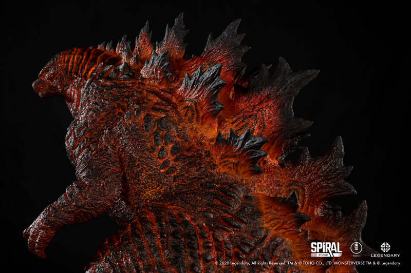 摩斯拉火焰之翼！SPIRAL STUDIO《哥吉拉 II 怪獸之王》紅蓮哥吉拉 終極大師雕像 一般版／豪華版