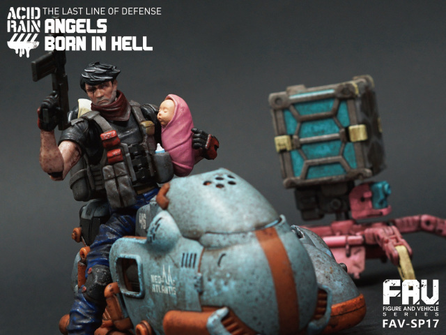 希少品　アシッドレインワールド　Acid Rain FAV-SP17 馳騁荒野的孤高之狼！「ACID RAIN WORLD」1:18可動人偶系列_FAV