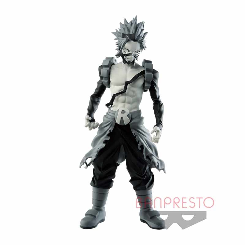 BANPRESTO AGE OF HEROES系列《我的英雄學院》霍克斯＆烈怒賴雄斗（黑白版本）