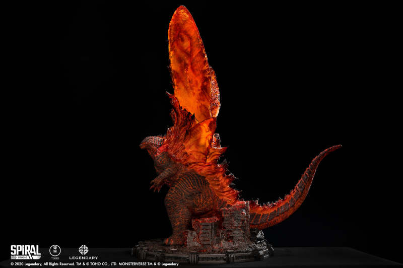 摩斯拉火焰之翼！SPIRAL STUDIO《哥吉拉 II 怪獸之王》紅蓮哥吉拉 終極大師雕像 一般版／豪華版