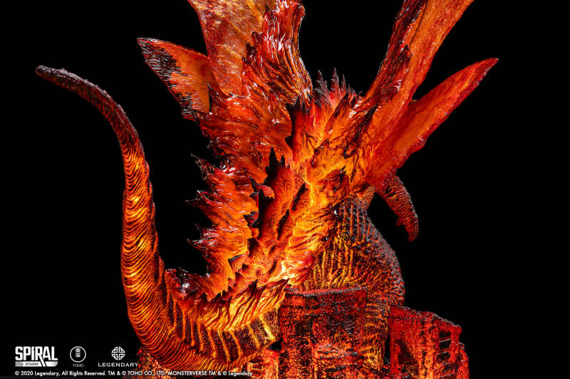 摩斯拉火焰之翼！SPIRAL STUDIO《哥吉拉 II 怪獸之王》紅蓮哥吉拉 終極大師雕像 一般版／豪華版