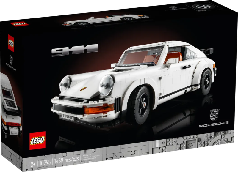 LEGO 10295 創意系列【保時捷 911】Porsche 911 經典跑車優美再現！還可隨意切換 Turbo 與 Targa 車型