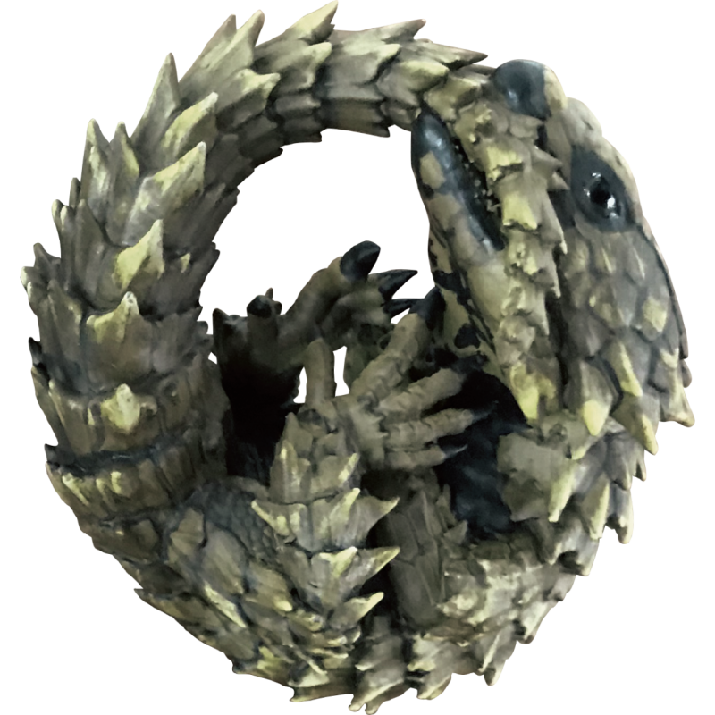 SO-TA 擬真生物第三彈「1/1 鬼玉尾守宮 ＆ 犰狳蜥」轉蛋 精緻再現棘皮細節與防禦姿態！