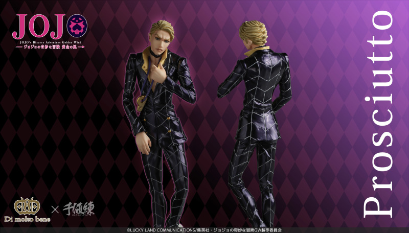 令人尊敬的兄貴！千值練x Di Molto Bene《JoJo的奇妙冒險 第五部 黃金之風》普羅修特 人偶筆