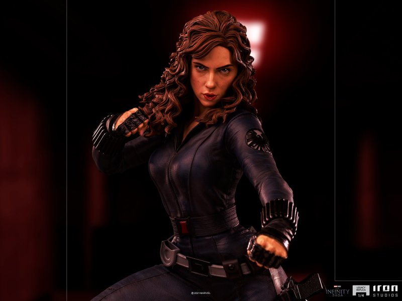 Iron Studios Legacy Replica系列 MCU Infinity Saga【黑寡婦】1/4 比例全身雕像