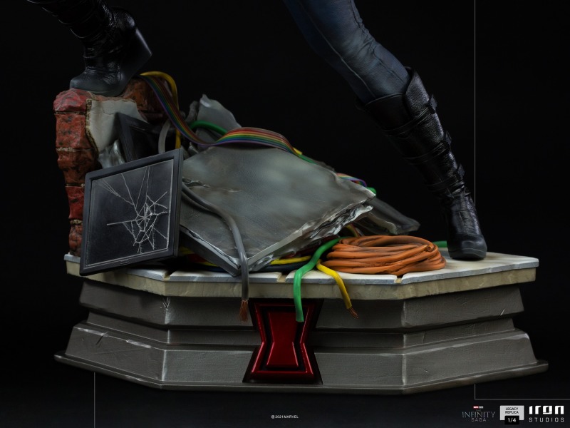 Iron Studios Legacy Replica系列 MCU Infinity Saga【黑寡婦】1/4 比例全身雕像