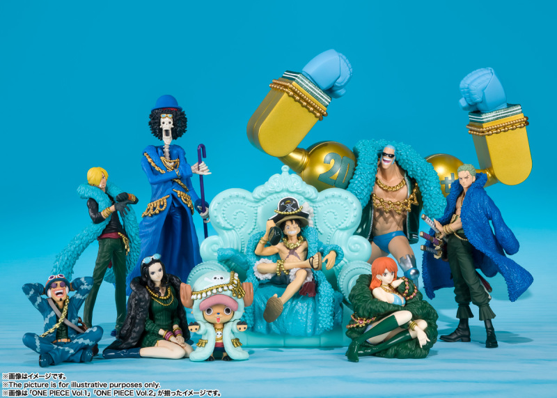 新系列tamashii Box 航海王 One Piece Vol 1 Vol 2盒玩微縮再現草帽海賊團的豪華派對 玩具人toy People News