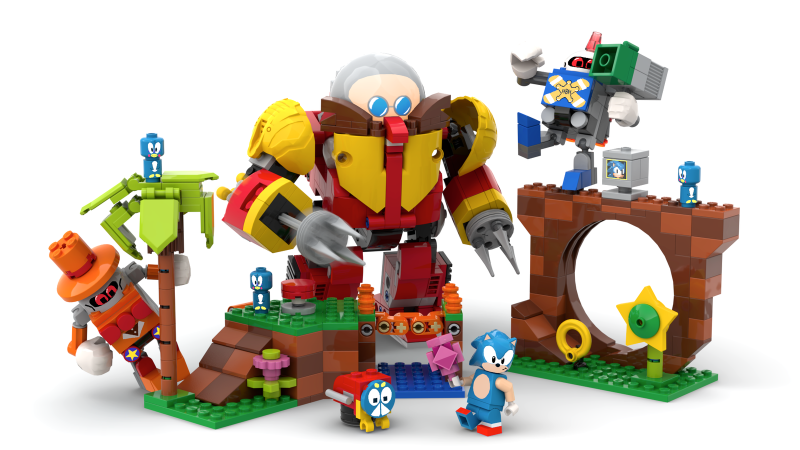 LEGO×SEGA 由樂高玩家「toastergrl」設計的《音速小子》樂高創作將正式成為 LEGO Ideas 系列商品，預計今年推出！