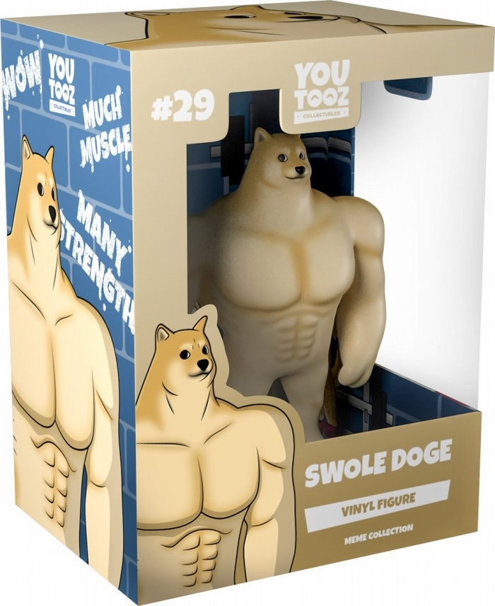 Youtooz 迷因收藏 那隻狂野的「肌肉柴」立體化！（Meme Collection Swole Doge）